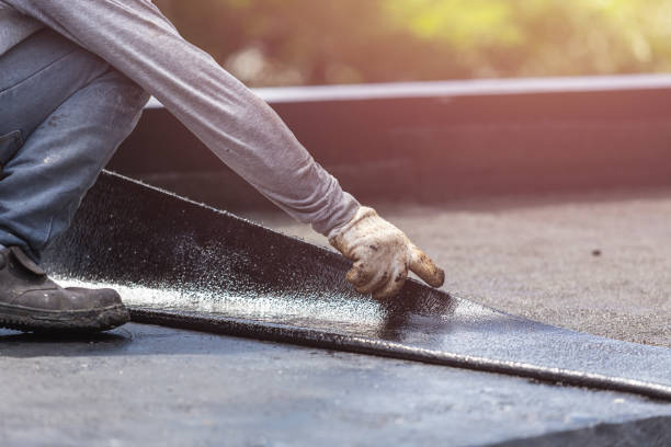 Professional Waterproofing technician working in London, OH
